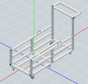 Example of a transfer cart