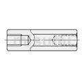Economy Series Hex Spacer, Double-Female Thread Type