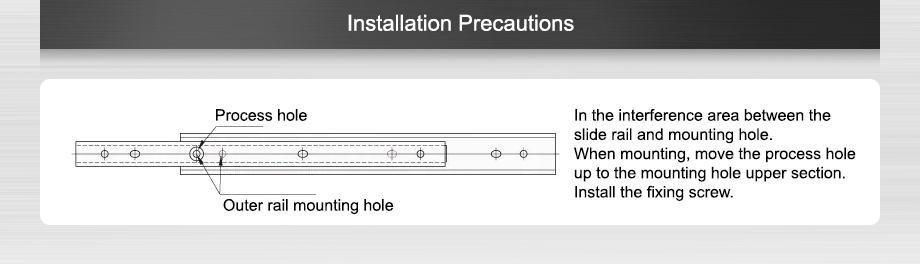 Installation Precautions