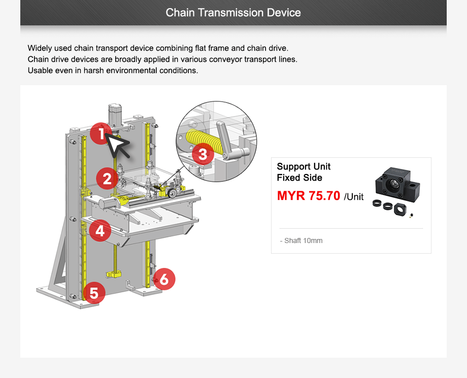 chain transmission device