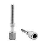 Adjusting Bolts Hex Socket With Knurled Head